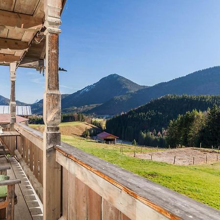 Ferienwohnung Guffertblick Jachenau Buitenkant foto