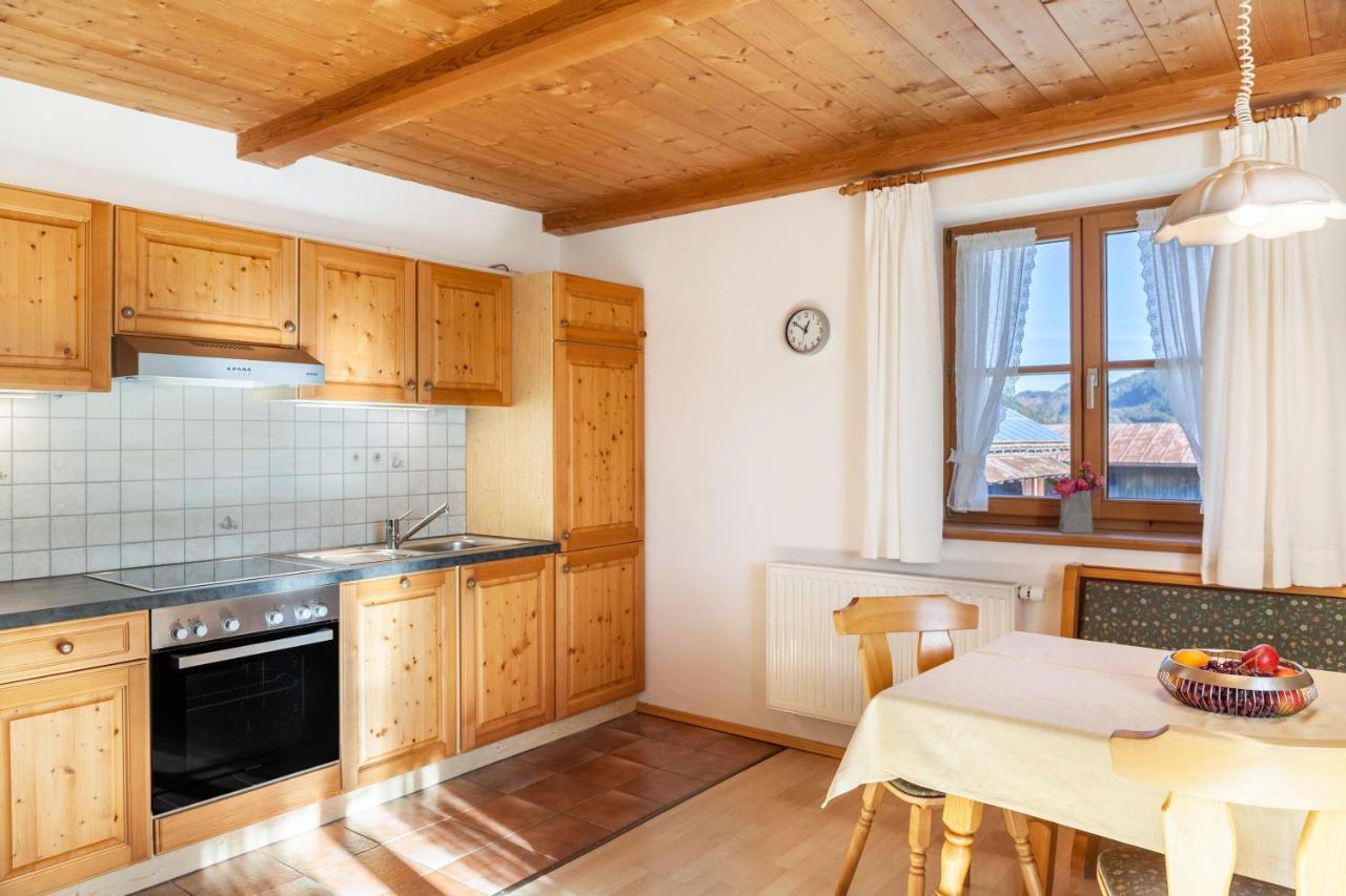 Ferienwohnung Guffertblick Jachenau Buitenkant foto