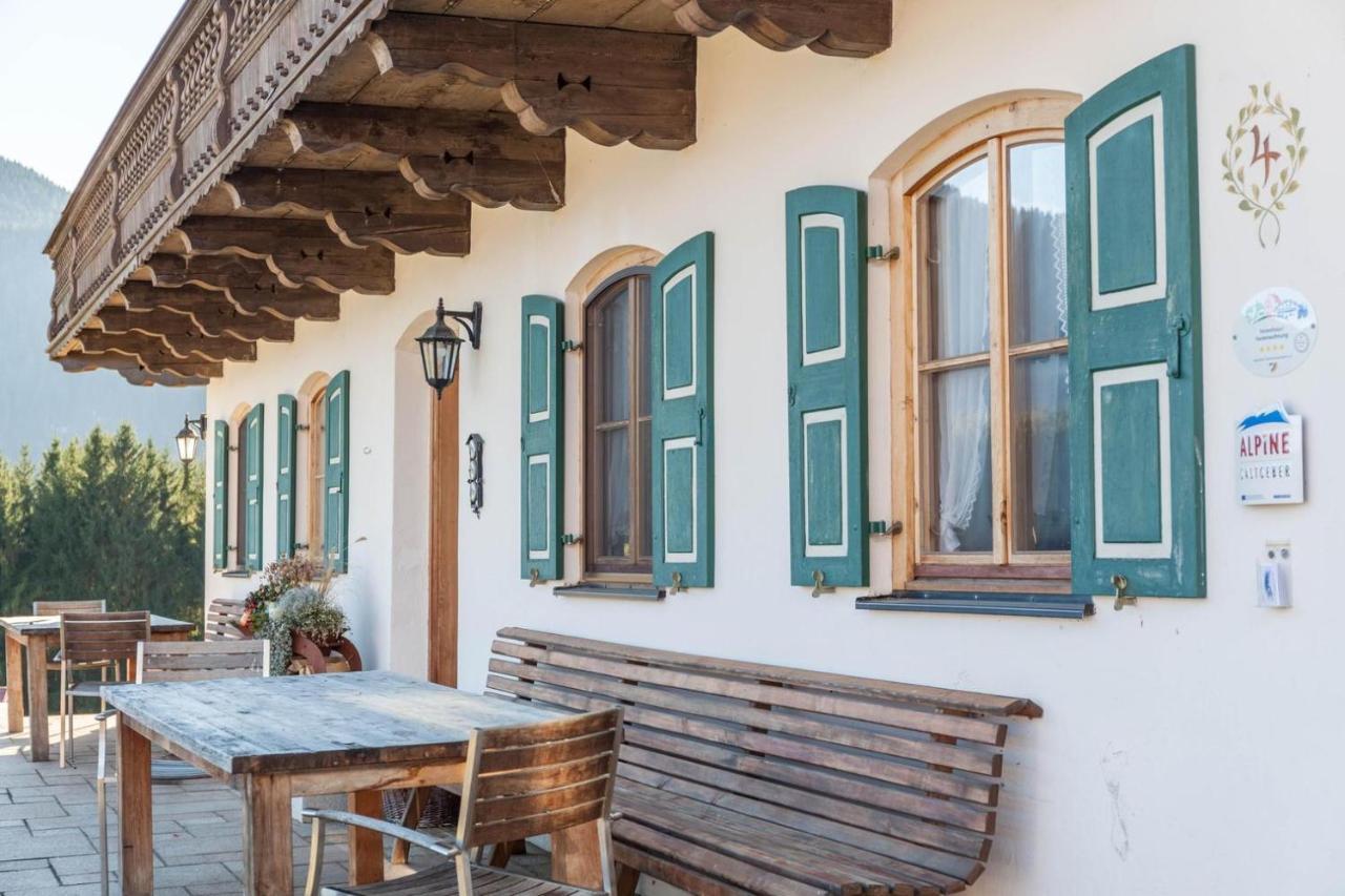 Ferienwohnung Guffertblick Jachenau Buitenkant foto