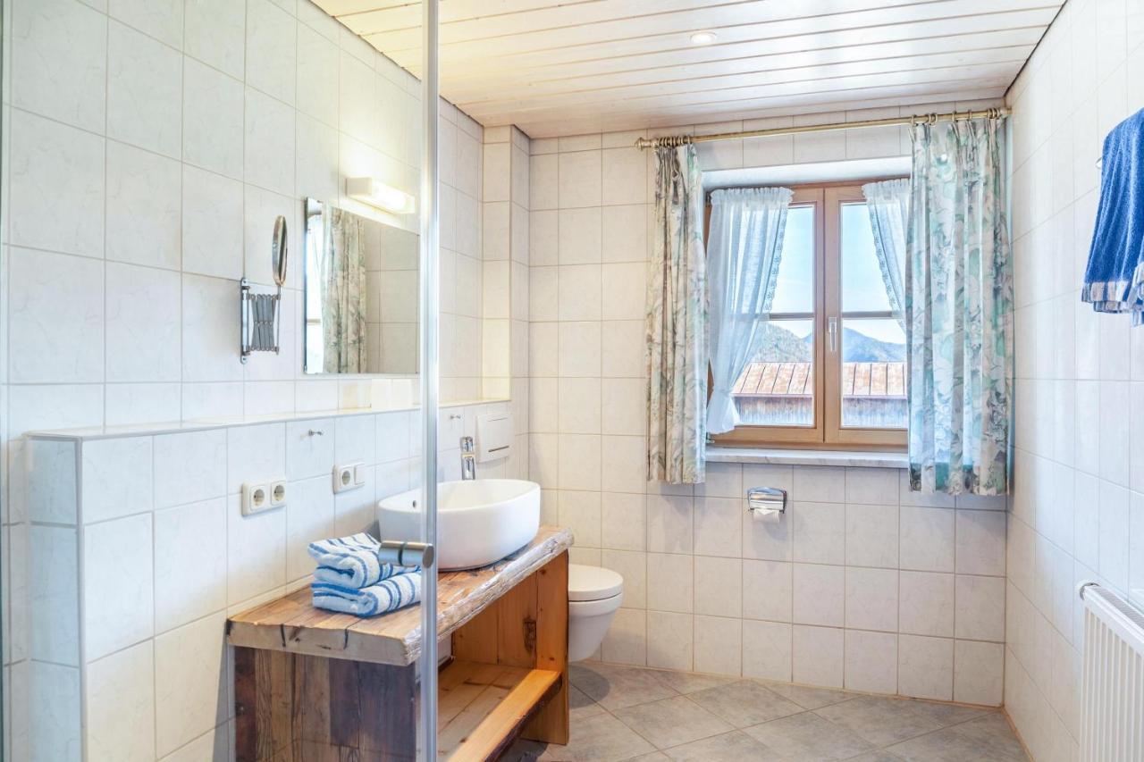 Ferienwohnung Guffertblick Jachenau Buitenkant foto