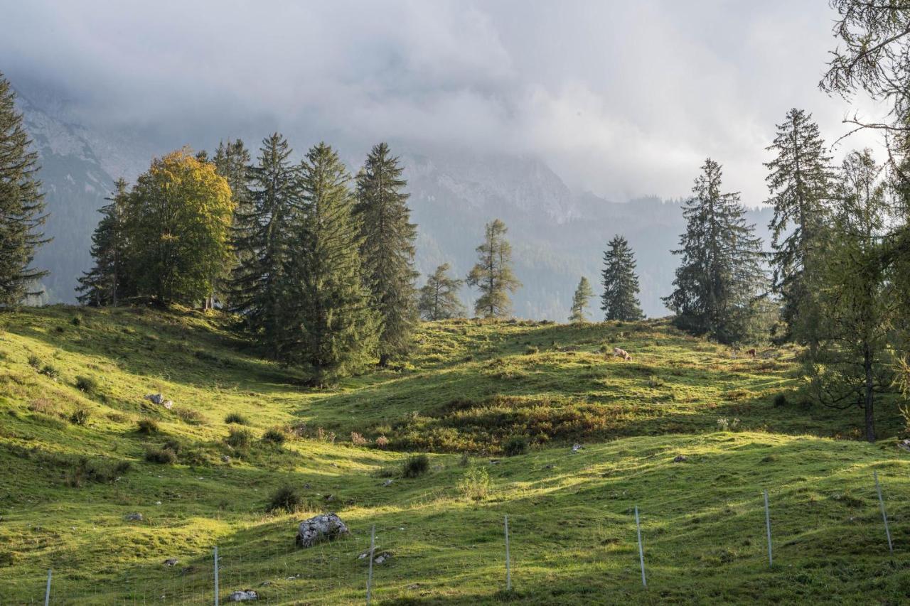 Ferienwohnung Guffertblick Jachenau Buitenkant foto