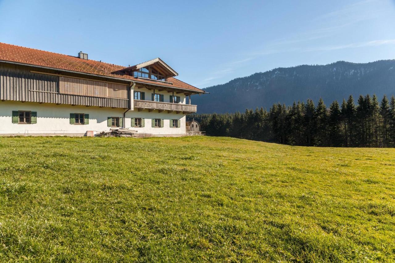 Ferienwohnung Guffertblick Jachenau Buitenkant foto