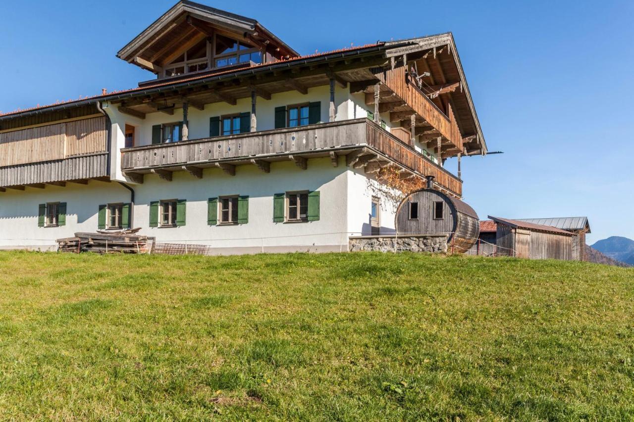 Ferienwohnung Guffertblick Jachenau Buitenkant foto
